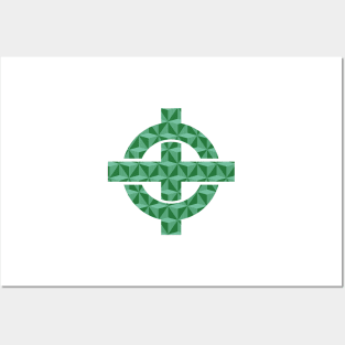 Northern Ireland Norn Iron Cross 92 Pattern Posters and Art